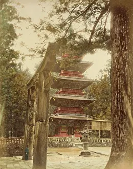 Pagoda Prints: Untitled, 1865. Creator: Unknown