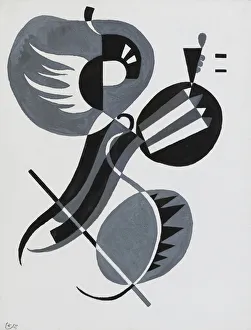 Tempera On Paper Prints: Untitled, 1934