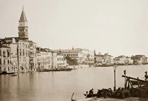 Untitled (20), c. 1890. [Grand Canal with Doge's Palace in the distance, Venice]