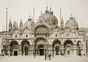 Dome Collection: Untitled (32), c. 1890. [St Marks Basilica, Venice]. Creator: Unknown