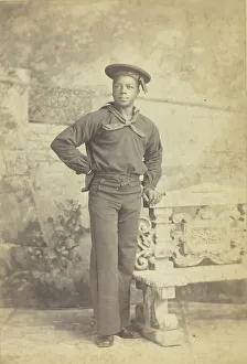 Naval Collection: Untitled (Black Sailor), 1875 / 99. Creator: Chute & Brooks