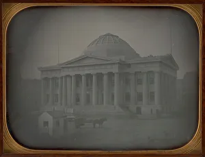 Untitled (Boston Customs House), 1850. Creators: Albert Sands Southworth Untitled (Boston Customs House), 1850. Creators: Albert Sands Southworth