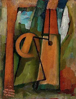 Abstract Artmodernpainting Prints: Untitled, c1914. Creator: Souza-Cardoso, Amadeo de (1887-1918)