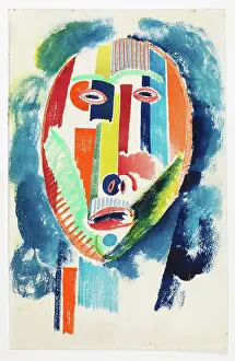 Amadeo De 1887 1918 Prints: Untitled, c1915. Creator: Souza-Cardoso, Amadeo de (1887-1918)