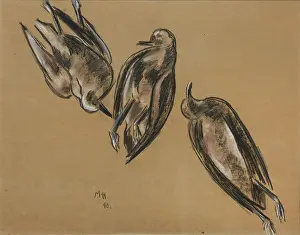 Edmund Hartley Prints: Untitled, c1940. Creator: Marsden Hartley