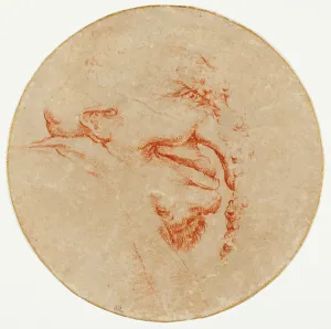 Rosa Salvator Prints: Untitled (Caricature), n.d. Creators: Salvator Rosa, Jusepe de Ribera