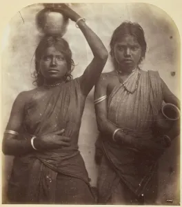 Sari Prints: Untitled (Ceylon), 1875 / 79. Creator: Julia Margaret Cameron