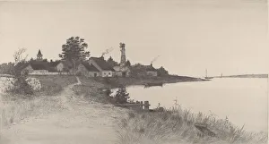 Anderson Prints: Untitled (Coastal Scene), 1891. Creator: John O. Anderson