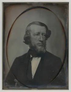 Daguerreotype Prints: Untitled (Erastus Hopkins, Free Soiler), 1852. Creators: Albert Sands Southworth