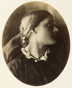Jackson Julia Duckworth Prints: Untitled (Julia Jackson), 1867. Creator: Julia Margaret Cameron