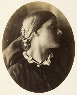 Stephen Julia Prinsep Gallery: Untitled (Julia Jackson), 1867. Creator: Julia Margaret Cameron