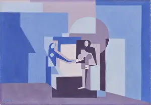 Futurism Prints: Untitled (Mechanical Love), 1927. Creator: Fillia, (Luigi Colombo) (1904-1936)