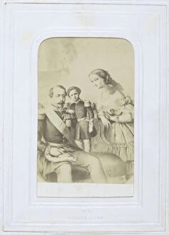 Bonaparte Napoleon Iii Collection: Untitled [Napoleon III and family], 1860-69. Creator: Unknown