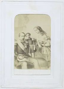 Bonaparte Napoleon Iii Collection: Untitled [Napoleon III and family], 1860-69. Creator: Unknown