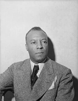 Rights Collection: Untitled negative showing a portrait of A. Philip Randolph, labor leader, Washington, D.C, 1942