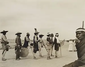 Parade Prints: Untitled (Outdoor Parade, New Mexico), c.between 1920 and 1940. Creator: Guillermo Bravo