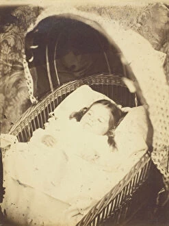 Cradle Gallery: Untitled (possibly Alice Gertrude Langton Clarke), 1864. Creator: Lewis Carroll