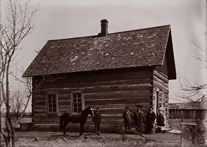 Timber Prints: Untitled (rustic home, Detroit)