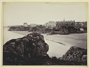 Bedford Francis Prints: Untitled [South Sands, Tenby, Wales], 1860 / 94. Creator: Francis Bedford
