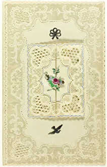 Untitled Valentine (Bouquet), 1855/60. Creator: George Kershaw Untitled Valentine (Bouquet), 1855/60. Creator: George Kershaw