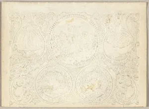 Untitled Valentine (Cupid on the Back of a Dog), 1850 / 59. Creator: George Meek