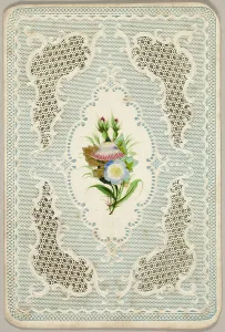 Valentines Card Prints: Untitled Valentine (Flowers), 1840/50. Creator: Unknown