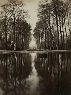 Chateau De Versailles Gallery: Untitled (Versailles), 1860. Creator: Unknown