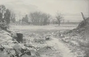 Untitled (Winter Landscape), c. 1900. Creator: William B. Post (American, 1857-1925)