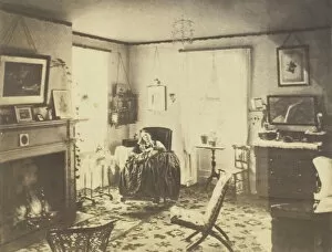 Images Dated 21st October 2021: Untitled (Woman in Interior of House), 1846 / 99. Creator: J. C. Spooner
