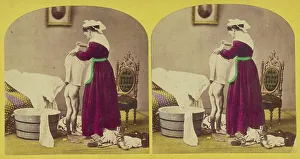 Unveiling the Statue of Young America. 1870. Creator: M.M. Griswold