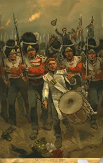 The Iron Duke Prints: Up, Guards and at them!, 1899. Creator: Richard Caton Woodville II