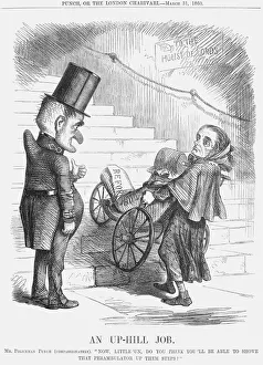 Nursemaid Prints: An Up-hill Job, 1860