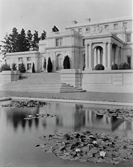 Water Lily Prints: Uplands, Charles Templeton Crocker house