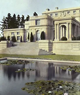 Water Lily Prints: Uplands, Charles Templeton Crocker house