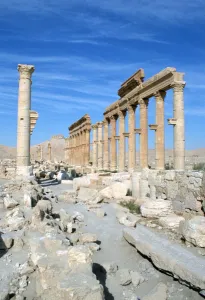 Upper Colonnade Street, Palmyra, Syria
