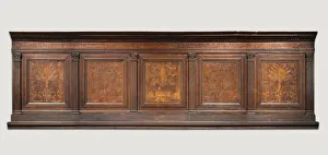 Upper Paneling from a Sacristy Armoire, c. 1460-1475. Creator: Giuliano da Maiano (Italian