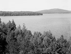 Adirondacks Prints: Upper Saranac Lake, Adirondack Mts. N.Y. between 1910 and 1920. Creator: Unknown