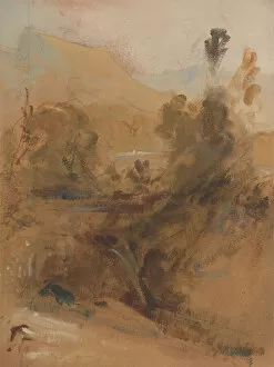 Upright Landscape, ca. 1830. Creator: Unknown