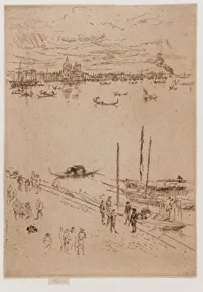 Upright Venice, 1879-1880. Creator: James Abbott McNeill Whistler