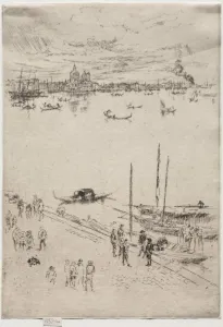 1834 1903 Prints: Upright Venice. Creator: James McNeill Whistler (American, 1834-1903)
