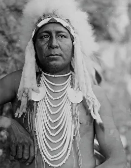 Apsaroke Prints: Upshaw-Apsaroke, c1905. Creator: Edward Sheriff Curtis