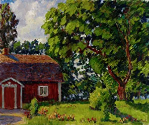 A W Finch Prints: Urajärvi Museum. Creator: Alfred William Finch