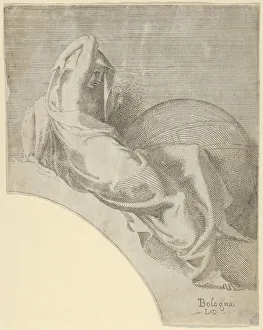 Young Women Collection: Urania, ca. 1542-45. Creator: Leon Davent
