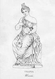 Pius Vi Prints: Urania (Uranie), c1850