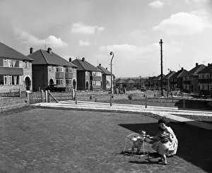 Improved Prints: Urban regeneration, Cresswell Estate, Swinton, South Yorkshire, 1963
