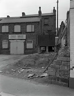 Warehouse Prints: Urban regeneration in Mexborough, South Yorkshire, 1966. Artist: Michael Walters