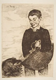 Hardship Collection: The Urchin, 1861-62. Creator: Edouard Manet