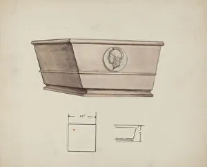 Urn Design, c. 1940. Creator: Charles Goodwin