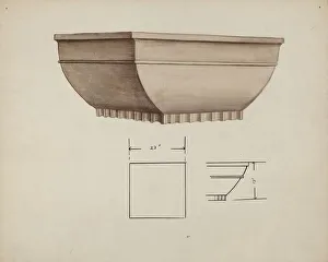 Urn Design, c. 1940. Creator: Charles Goodwin