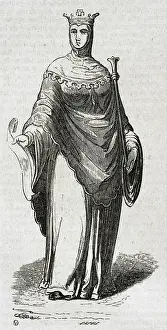 Document Prints: Urraca of Leon, (1081-1126) called the Reckless, 1852. Creator: Tomas Carlos Capuz